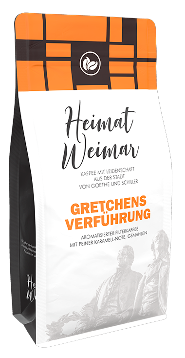 GRETCHENS VERFÜHRUNG - Aromatisierter Filterkaffe mit feiner Karamell-Note (gemahlen)